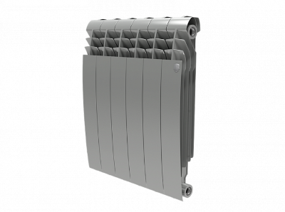 Радиатор биметаллический Royal Thermo BiLiner 500 x4 Silver Satin/серый