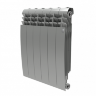 Радиатор биметаллический Royal Thermo BiLiner 500 x4 Silver Satin/серый