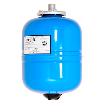 Гидроаккумулятор WAV для водоснабжения вертикальный UNI-FITT присоединение 3/4&quot; 35л