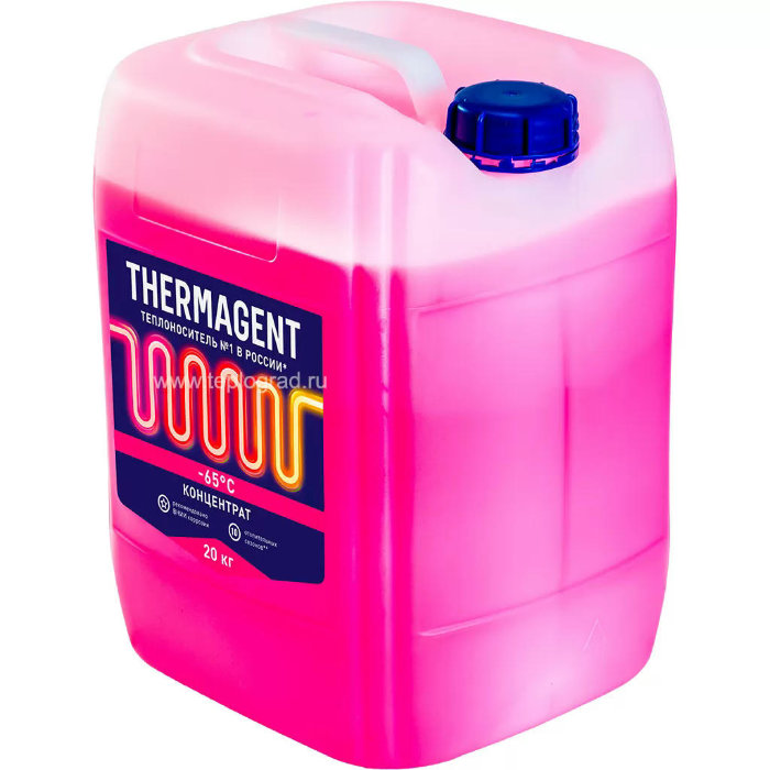 Теплоноситель Thermagent -65 20 кг на основе этиленгликоля