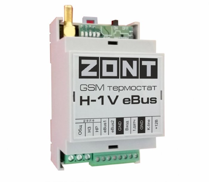 Блок дистанционного управления котлом GSM-Climate ZONT H-1V eBUS